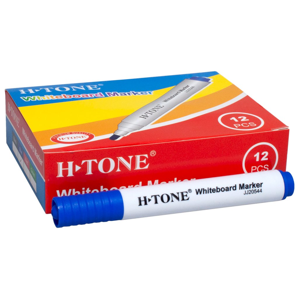 Маркер для сухостираємих дощок, 4.5 мм синій H-Tone (JJ20544-blue)